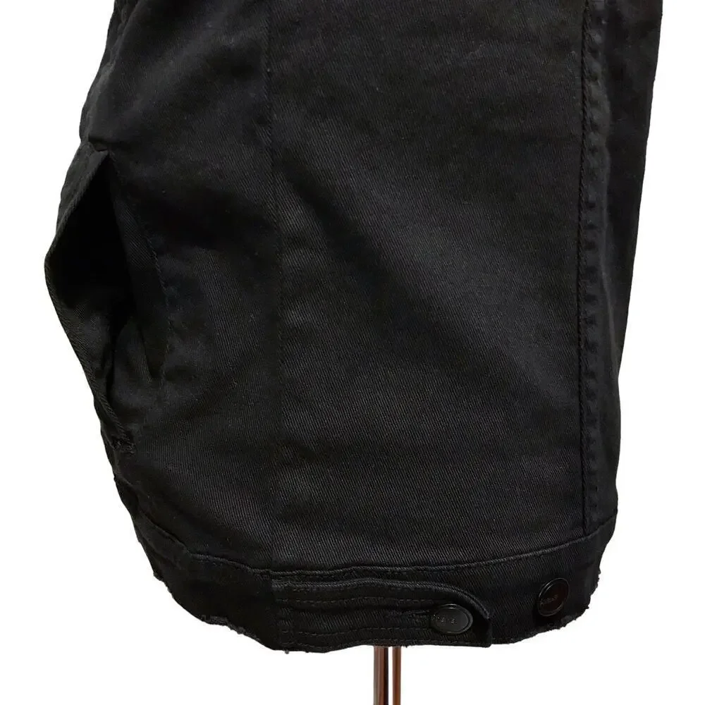 Preme NWOT Black Wash Jean Jacket Men M
